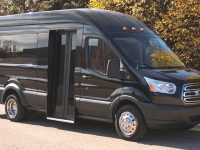Ford Transit Van with Bus Door